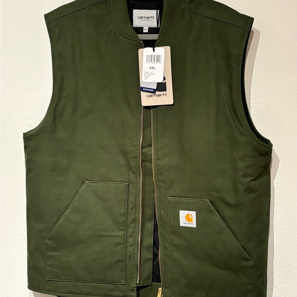 Carhartt Men's Olive Green Vest